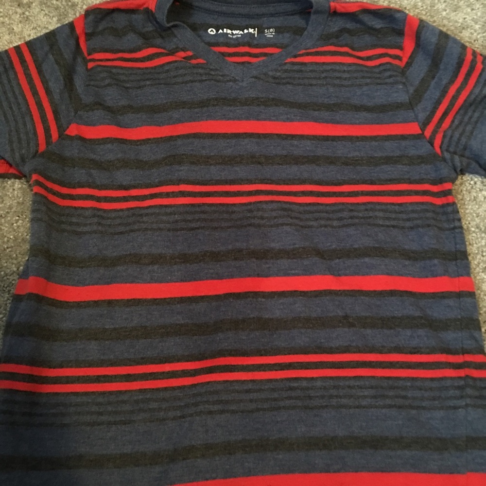 boys airwalk striped t shirt